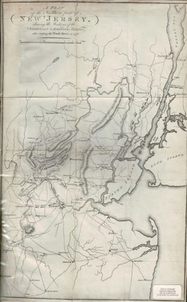 Item #26051 A Plan of the Northern part of New Jersey shewing the Positions of the American and...