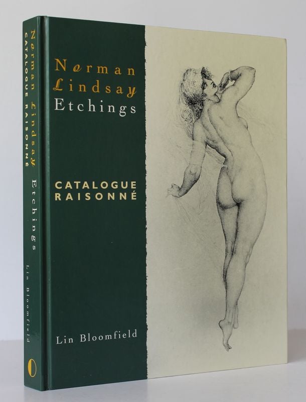 Item #26112 NORMAN LINDSAYS ETCHINGS. Catalogue Raisonne. Lin BLOOMFIELD.