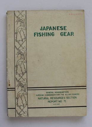 Item #26283 JAPANESE FISHING GEAR. General Headquarters Supreme Commander